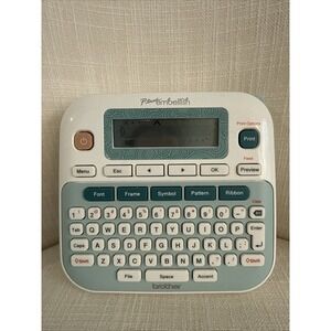 Brother P-touch Embellish Ribbon & Tape Label Printer Machine PTD215E